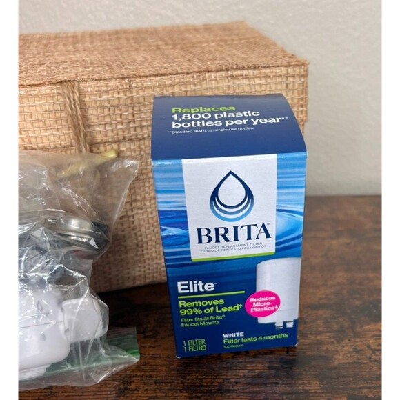 Brita Faucet Mount Water Filtration System FF-100 With New Filter & Adaptors - Picture 6 of 7